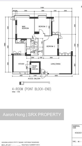 Blk 461 Clementi Avenue 3 (Clementi), HDB 4 Rooms #215254651